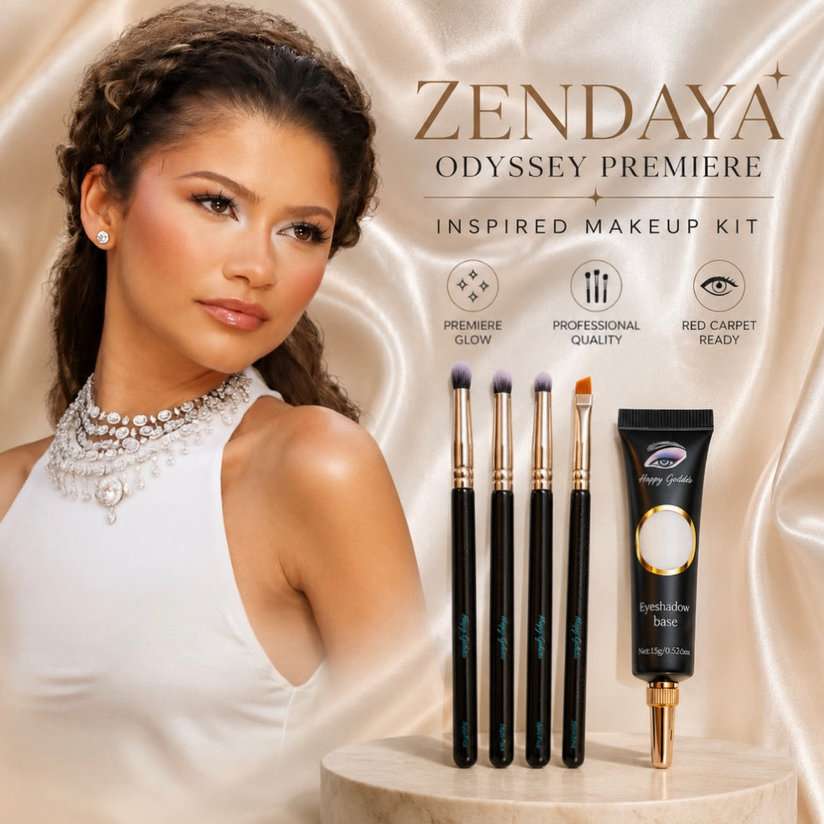 “Zendaya’s Odyssey Premiere” Inspired Makeup Kit